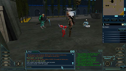 What is he doing to her?