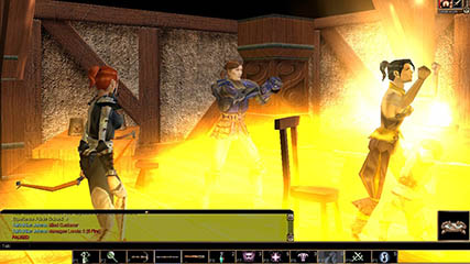 Playing with fire at an inn