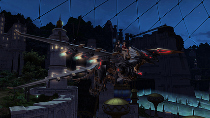 Isileth gives M.Steiner a ride on his Landerwaffe mount