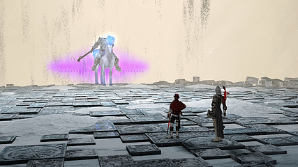 Anubis & M.Steiner prepare to face Todesritter in POTD floor 160