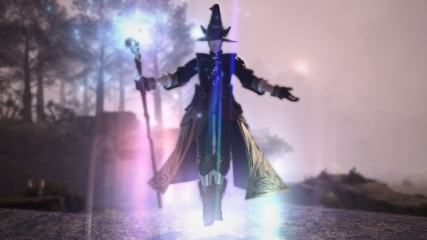 M.Steiner shows off his White Mage skills