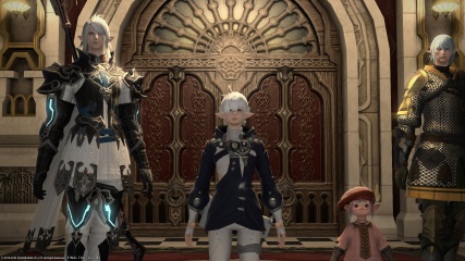 Anubis arrives in Ishgard