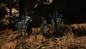 Time for a quick group pose as we're hunting FATEs