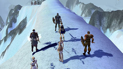 Exploring the mountains