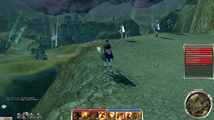 The lost city in the dungeons