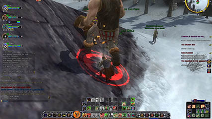 Battling a Frost Giant Elder