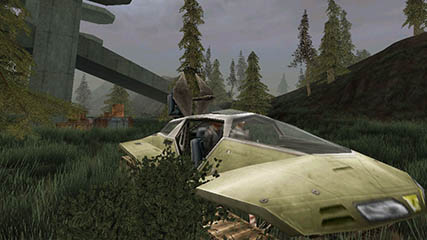 Meep meep. Driving Anny about to tag GenReps