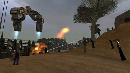 Exiles & company fight at Nemesis Lab