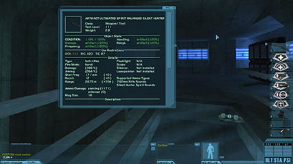 MS' fully artifact, spirited modded 5 slot Silent Hunter (Sniper rifle)