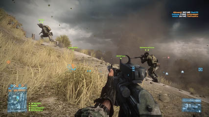 MS, Kahn, Mech & Gyouza control the hillside