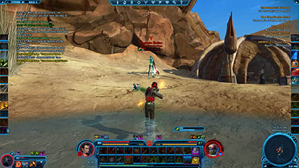 PvP out in the Dune Sea, Tatooine