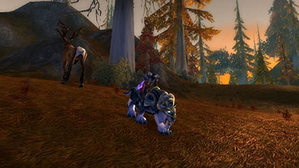 Woohoo! Hellmasker on his new epic mount