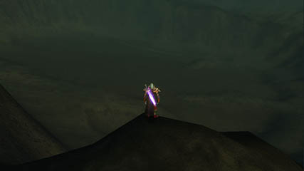 Massive crater in Hyjal