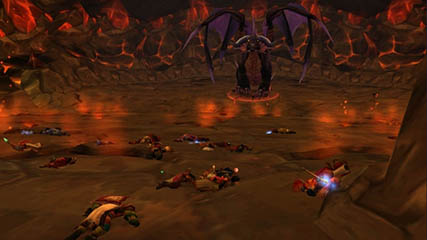 Fighting Onyxia