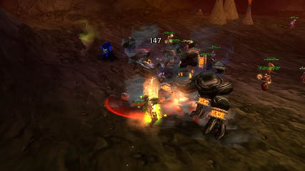 Garr's adds put up no fight for our hero!