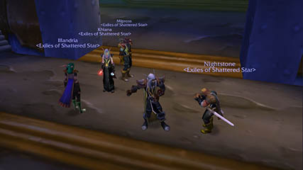 Exiles Team at Gnomeregan