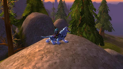 Mipross on his mount